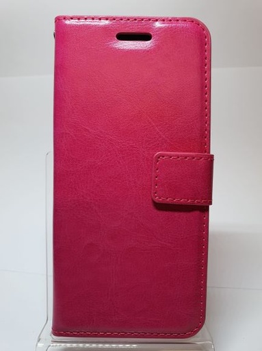 Galaxy J6 2018 Wallet Case Plain Pink