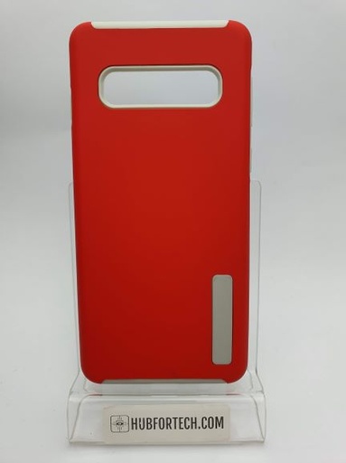 Galaxy S10 Back Case Red/Grey Protective