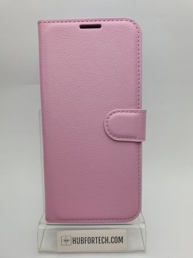 Galaxy S10 Wallet Case Plain Light Pink