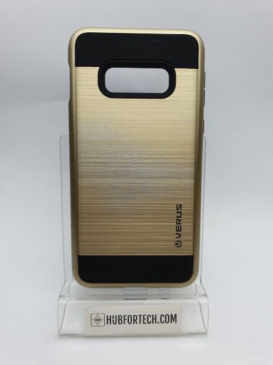 Galaxy S10E Back Case Gold w/black accent