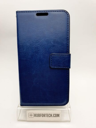 Galaxy S10E Wallet Case Dark Blue