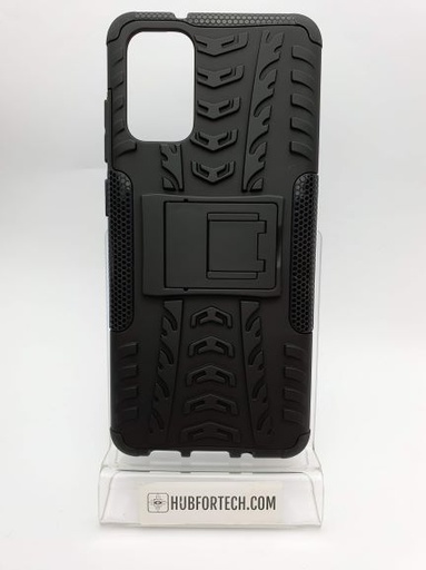 Galaxy S20 Back Case Black/Black with Kick Stand