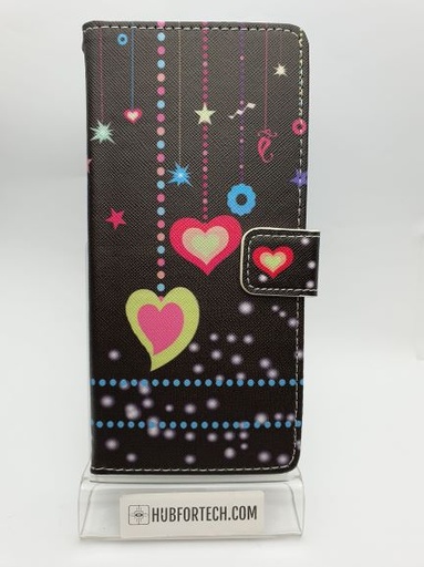 Galaxy S20 Plus Wallet Case Hearts #1