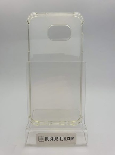 Galaxy S6 Edge Soft Rubber Clear Back Case