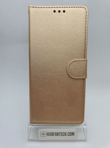 Galaxy S8 Plus Wallet Case Plain Gold