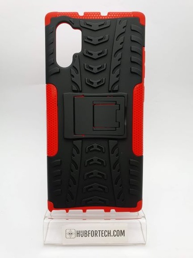 Note 10+ Hard Back Case Black/Red