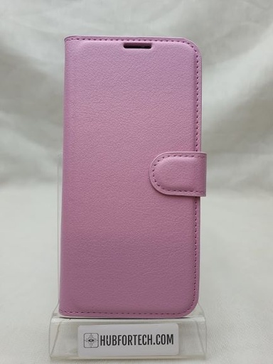 P30 Wallet Case Plain Light Pink
