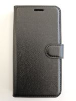 P8 Lite Wallet Case Plain Black