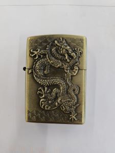 Zippo-Style Lighter Chinese Dragon