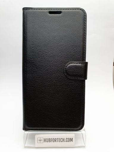 iPhone 12 Pro Max Wallet Case Plain Black