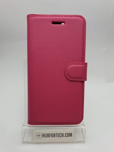 iPhone 6/6S Wallet Case Plain Pink