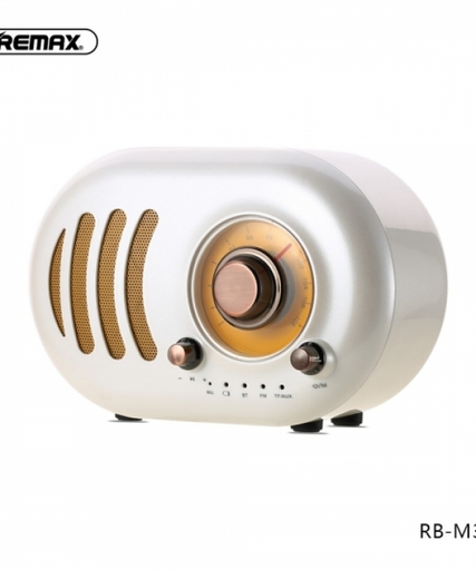 REMAX RB-M31 Bluetooth Speaker in Dark White