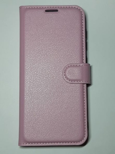 Galaxy A10 Wallet Case Plain Light Pink