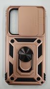Samsung Galaxy S23 Back Case with camera cover rose gold