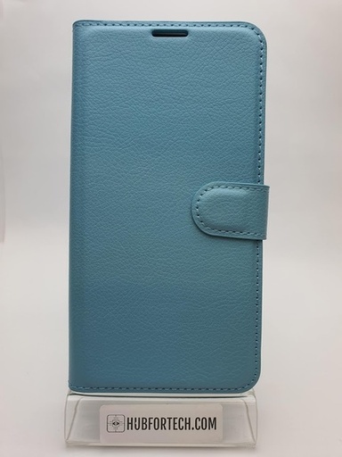 iPhone 15 book case baby blue