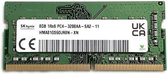 SKhynix 8GB 1Rx8 PC4-3200AA-SA2-11 - Preowned