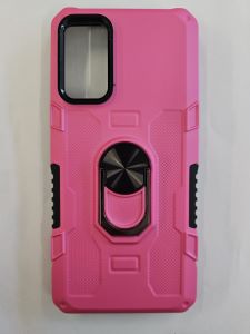 Galaxy S20 FE Back Case With Ring Stent Pink