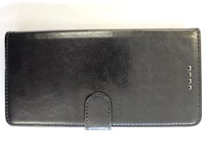 iPhone XR wallet case Plain Black