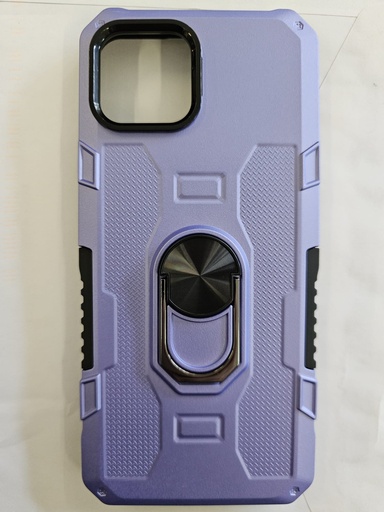 Galaxy A03/A04E Back Case Purple with Ring Stent