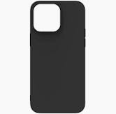 iPhone 15 Pro Back black rubber Case